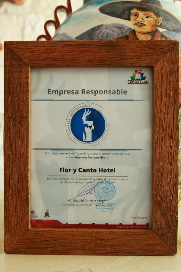Hotel Concierge Flor Y Canto テポストラン エクステリア 写真
